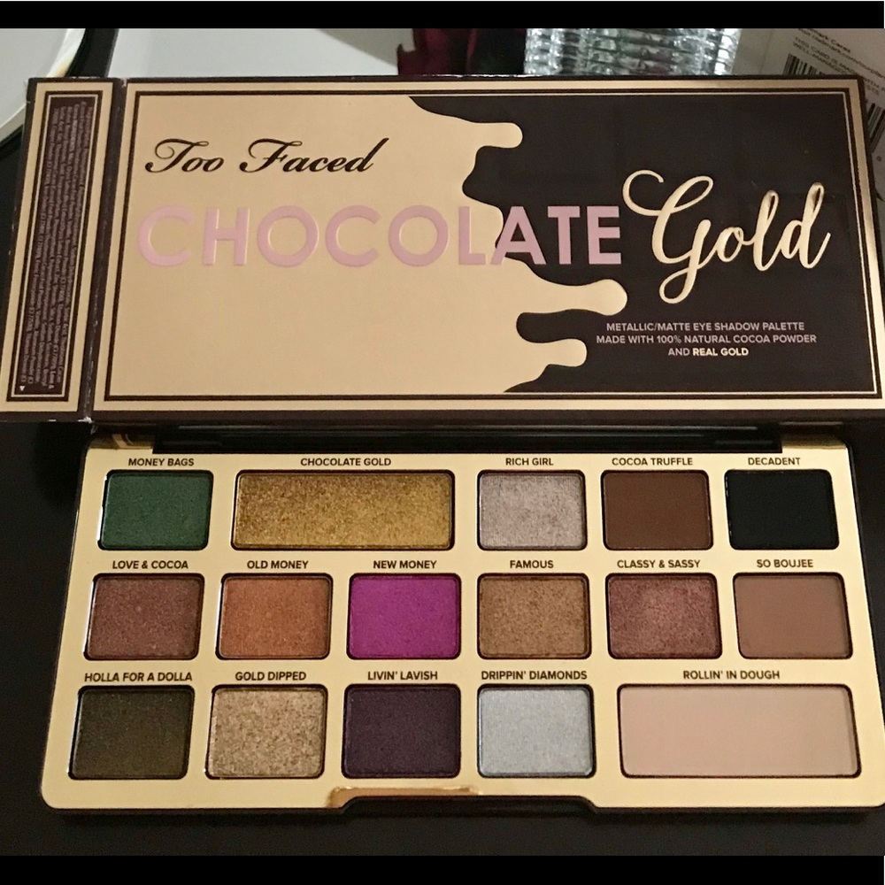 Too Faced Chocolate Gold Palette! Beautiful!
